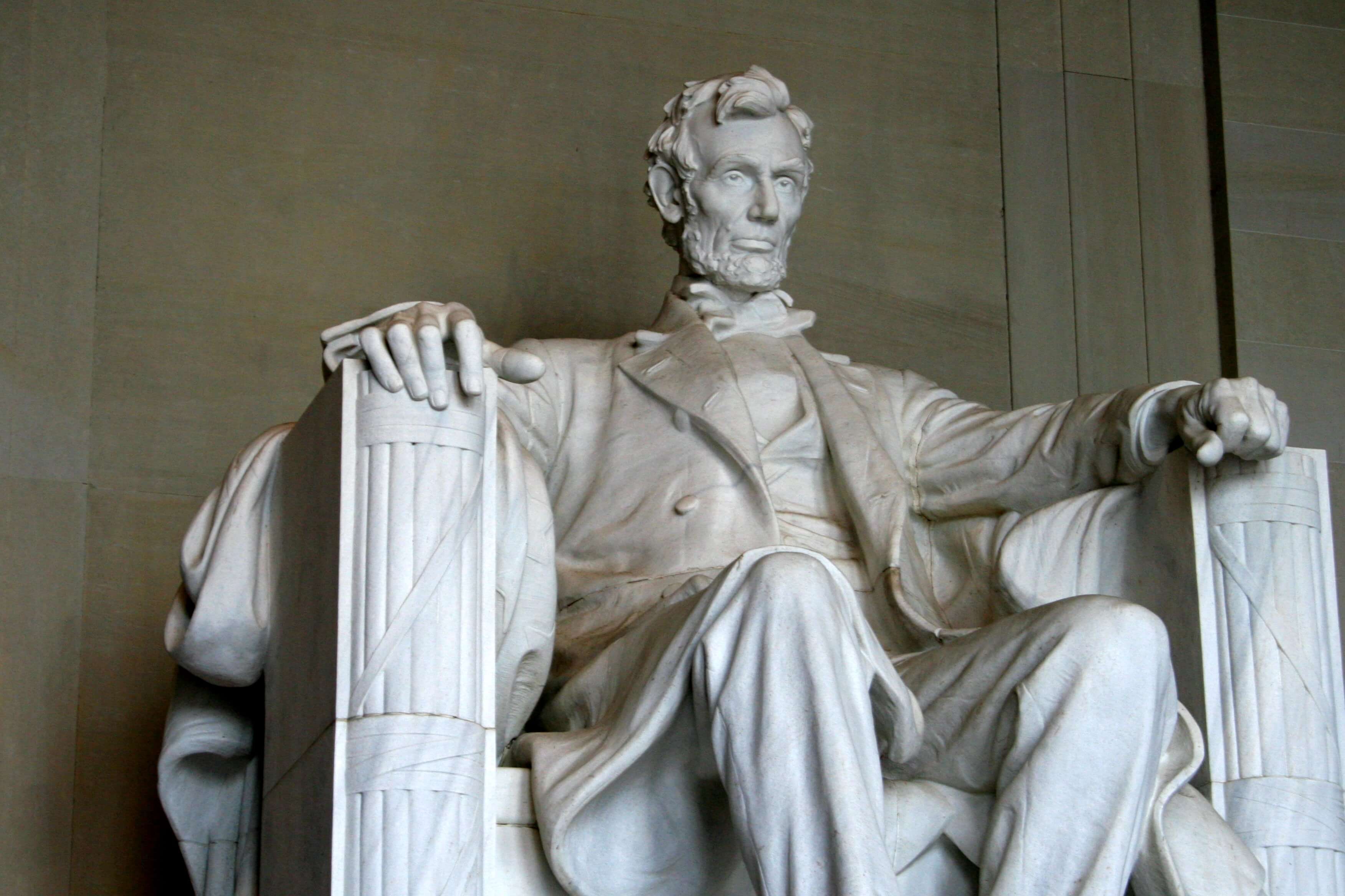 Lincoln Memorial Closeup