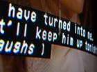 closed captions on a video