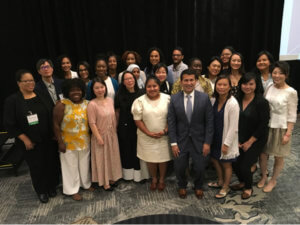 group photo of 2018–2019 ARL Leadership and Career Development Program Fellows at the Fall 2019 Association Meeting