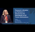 Mary Lee Kennedy Keynotes at LIANZA on Research Libraries Advancing Future Generations