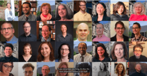 screenshot of 32 BC Libraries staff photos