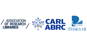 logos of ARL, CARL and Ithaka S+R