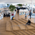 photo of people inside Helsinki Central Library