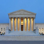 photo of US Supreme Court exterior at dusk