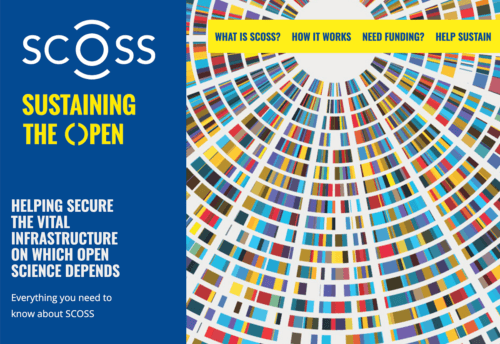 SCOSS: Sustaining the Open: Helping Secure the Vital Infrastructure on Which Open Science Depends