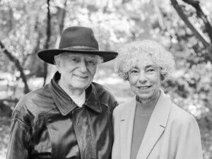 photo of Victoria Reich and David Rosenthal together
