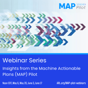 graphic showing webinar dates and times 