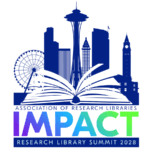 ARL IMPACT: Research Library Summit 2028 logo